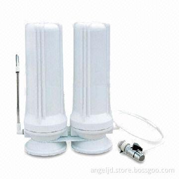 Double Cartridge Water Purifier with 2-stage Filtration System